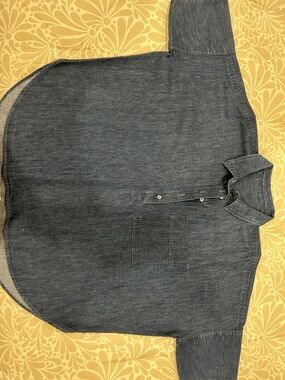 Loft denim top
